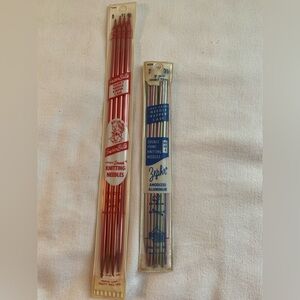 Vintage Susan Bates Double Pointed Knitting Needles